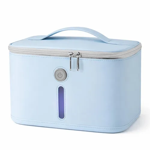 Pulox UVC Desinfektionstasche - Tragbarer UV-Sterilisator für schnelle Sterilisation - Vaporisatoren: Mobile UVC-LED-Tasche desinfiziert effektiv bis zu 99,9% aller Keime in nur 3 Minuten, chemiefrei und ideal für unterwegs.