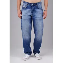 PICALDI 5-Pocket-Jeans Zicco 473 Dakota - Relaxed Fit in Midnight Indigo Blue - Bequeme 5-Pocket-Jeans im Relaxed Karotten-Schnitt, ideal für Streetwear. Aus 100% Baumwolle, pflegeleicht und perfekt für den Alltag.