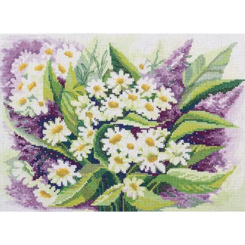 Panna Kreuzstichset "Wildblumen" 30,5x21,5cm, Zählmuster