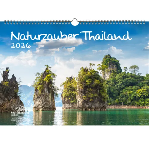 Naturzauber Thailand DIN A3 Kalender für 2026 Landschaft Reise Meer Natur Land U