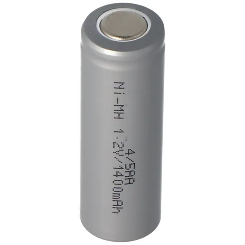 AccuCell NiMH Akku 1,2V 1400mAh 4/5AA ohne Lötfahne 43 x 14,5mm