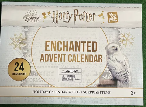 Harry Potter Adventskalender mit 24 Geschenken - Unisex Kinder Adventskalender für Weihnachten, voller magischer Überraschungen aus der Harry Potter Welt, ideal für kleine Fans.