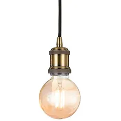 FRIDA 1 Licht Pendelleuchte Burnished - Elegante Pendelleuchte mit brüniertem Messingfinish, höhenverstellbar von 32 bis 207 cm - ideal für stilvolle Akzente in jedem Raum.