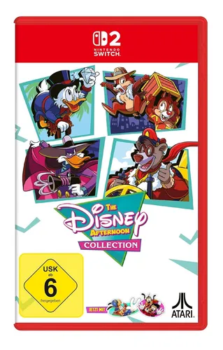 Disney Afternoon Collection für Nintendo Switch 2 - Erlebe die besten Disney-Klassiker der 90er! Diese Sammlung bietet 8 Spiele, inklusive Bonkers und Goof Troop, sowie zahlreiche Verbesserungen für ein nostalgisches Spielerlebnis.