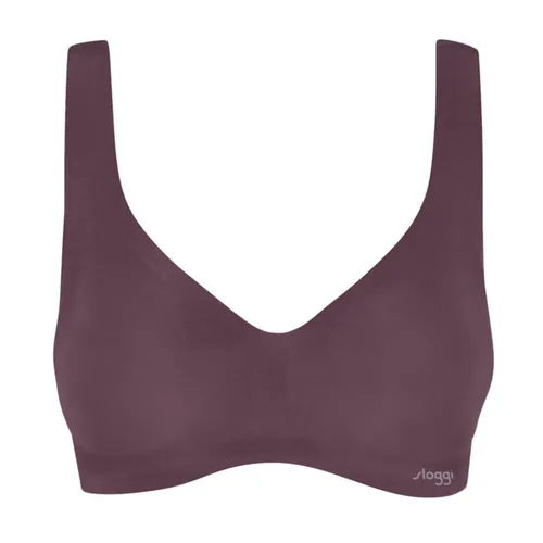 Sloggi Damen Zero Feel Bralette Ex Bustier, Angora01, XS EU - Klassische BHs für Damen, bietet absolute Bewegungsfreiheit mit nahtloser Dot-Bonding Technologie und herausnehmbaren Pads für ein feminines Dekolleté.