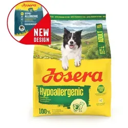 JOSERA Hypoallergen Hundefutter 900g - Getreidefreies Trockenfutter für Hunde mit Nahrungsmittelunverträglichkeiten, optimal für empfindliche Tiere geeignet.