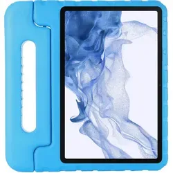 Just in Case Kids Cover für Samsung Galaxy Tab S9/S9 Fe Blau - Robustes Kindercover für das Samsung Galaxy Tab S9/S9 Fe. Schützt vor Stößen und Kratzern, ideal für den täglichen Einsatz von Kindern und sorgt für eine sichere Handhabung. Perfekte Passform und leicht zu reinigen!  