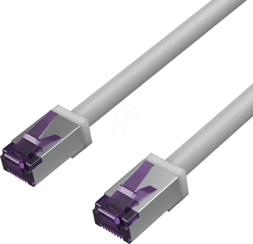 FLX FL31-28040 - Patchkabel Cat. 6A S/FTP, PIMF, grau, 3 m