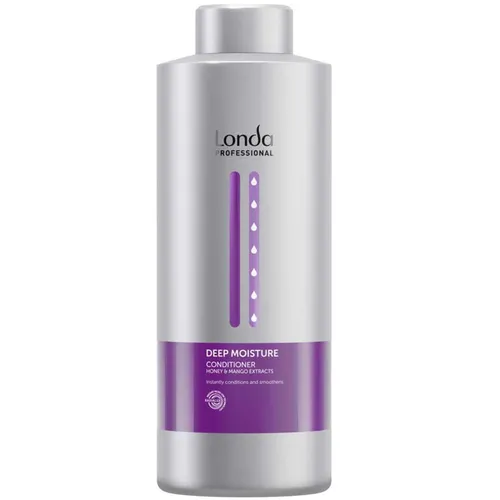 Londa Deep Moisture Conditioner 1 L - Feuchtigkeits-Conditioner für normales bis trockenes Haar, bietet sofortige Feuchtigkeit und schützt vor Austrocknung. Ideal für gesundes, glänzendes Haar.