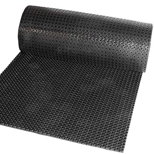 Ringgummimatte 13mm - Robuste Schmutzfangmatte für Außenbereich - Schwerlast Ringgummimatte 13mm, ideal für Werkstatt und Industrie. Individuell zuschneidbar, rutschfest und mit effektiver Drainage für sichere Nutzung bei jedem Wetter.