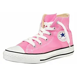 Converse Chuck Taylor All Star Core Hi Sneaker Mädchen Rosa - Größe 31 - Stylische Sneaker High aus Textil und Kautschuk, ideal für trendbewusste Mädchen, mit einer Schafthöhe von 9 cm für optimalen Halt.