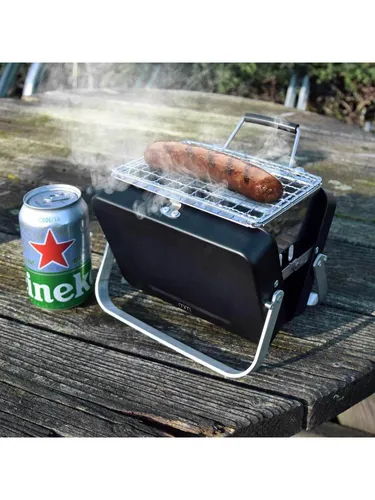 Mikamax mm - World's Smallest Barbecue - Gadget: Der kleinste BBQ der Welt, passt in die Handfläche und ist perfekt für unterwegs!