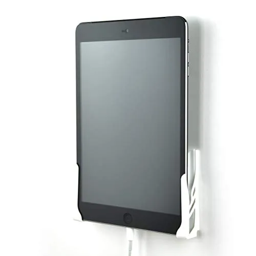 Dockem Koala Wall Mount 2.0 - Universal Wandhalterung für Smartphone, Tablet, eReader - Für iPad 1, 2, 3, 4, Air, Mini, iPad Pro, Samsung Galaxy Tab/Note, Google Nexus, Microsoft Surface - Weiß