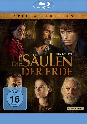 Die Säulen der Erde - Special Edition (Ken Follett) # 3-BLU-RAY-NEU