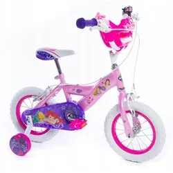 Huffy 12" Kinderfahrrad Disney Princess - Kinderfahrrad mit Disney Princess Design, perfekt für kleine Prinzessinnen und ideal für erste Fahrversuche im Freien.
