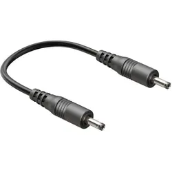 ledscom.de Verbindungskabel für Stecksystem ATOM, 0,1 m, schwarz
