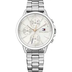 Tommy Hilfiger Damen Armbanduhr Carly 1781787 - Armbanduhren für Damen mit elegantem Multi Zifferblatt und 24-Stunden-Anzeige. Robustes Edelstahl-Gehäuse, wasserfest bis 3 bars und mit 2 Jahren Herstellergarantie.