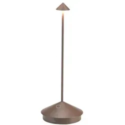 Zafferano Pina Pro Lampe - Wiederaufladbare Tischlampe mit Touch Control - Tischlampen: Elegante, kabellose Lampe für Innen- und Außenbereich, mit Touch Control und 12 Stunden Akkulaufzeit für gemütliche Atmosphäre.