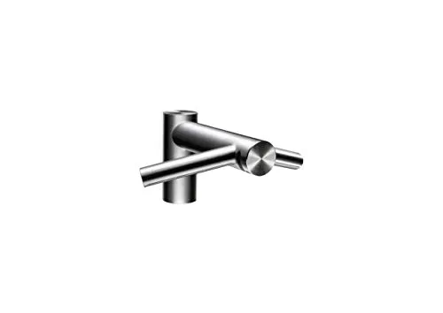 Dyson WD04 245265-01 Airblade wash+dry-short Trockner, Edelstahl - Händetrockner mit innovativer Airblade-Technologie für schnelles und hygienisches Trocknen der Hände in nur 12 Sekunden.