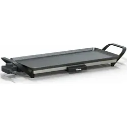 Tristar Tischgrill slim L - Große Backfläche 70 x 23 cm, einstellbarer Thermostat und antihaftbeschichtet für gesunde Mahlzeiten