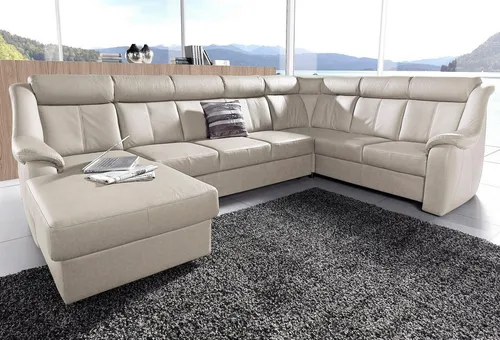 sit&more Wohnlandschaft Basel U-Form, wahlweise mit Relaxfunktion