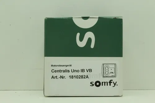 Somfy Centralis Uno IB VB - Steuergerät für Jalousien und Rollläden - Das Somfy Centralis Uno IB VB ermöglicht die manuelle Steuerung von Jalousien und Rollläden. Mit großen Tasten für einfache Bedienung und schneller Installation dank robuster Metallkomponenten.