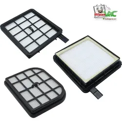 Set für Monzana DBZS001 Zyklonsauger - Küchengeräte-Zubehör mit 2 Staubbehälterfiltern und 1 HEPA Auslassfilter für reine Abluft. Effektive Filtration von Staub, Bakterien und Pollen für ein gesundes Raumklima.