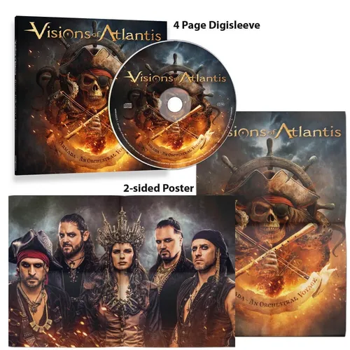 VISIONS OF ATLANTIS - Armada - An Orchestral Voyage - CD - Digisleeve