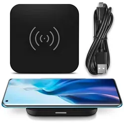 QI Wireless Ladestation für Xiaomi Mi 11 Kabelloser Charger Schnell Ladegerät - Schwarz