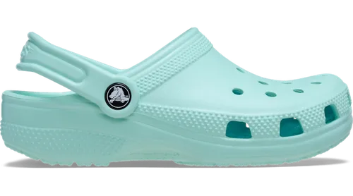 Crocs Kinder Classic Clogs Blau 37 206991-4PD-J5 - Bequeme und leichte Clogs für Kinder. Mit flexibler Passform und atmungsaktivem Design. Ideal für Spiel und Spaß, einfach an- und auszuziehen und individuell mit Jibbitz™-Ansteckern gestaltbar.