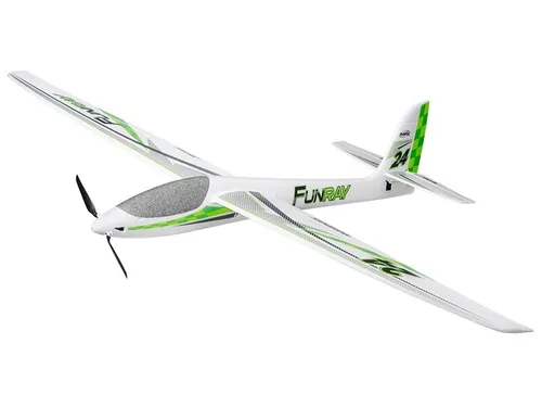 Multiplex BK Funray 4-Klappen-Motorsegler Baukasten - 214334 - RC-Modelle: Unmontierter Bausatz aus EPP für leichtes Fliegen, ideal für Modellbau-Enthusiasten.