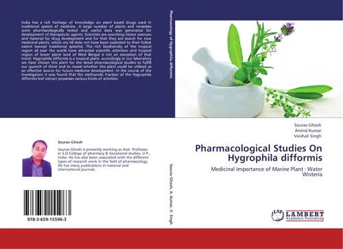 Pharmacological Studies On  Hygrophila difformis Sourav Ghosh