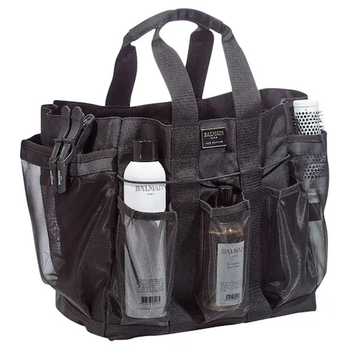 Balmain Hair Couture Backstage Bag Big - Praktische Friseurtasche für Stylisten, mit hitzebeständigen Fächern für Stylinggeräte und abnehmbaren Schultergurt für einfachen Zugriff. Ideal für den Einsatz backstage!