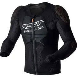 RST Race Dept D3O Performance Protektorenjacke - Schwarz - L/XL - Hochleistungs-Protektorenjacke für Motorradfahrer mit D3O Level 2 Schutz. Bietet optimale Sicherheit und Komfort durch schnelltrocknendes Stretch-Mesh und ergonomisches Design.