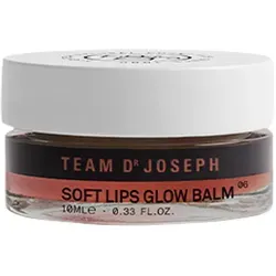 TEAM DR JOSEPH Soft Lips Glow Balm 10 ml - Lippenbalsam mit Gloss-Effekt, angereichert mit Olivenöl und Avocadoöl für intensive Feuchtigkeit und einen natürlichen Schimmer. Ideal für vollere, gesunde Lippen.