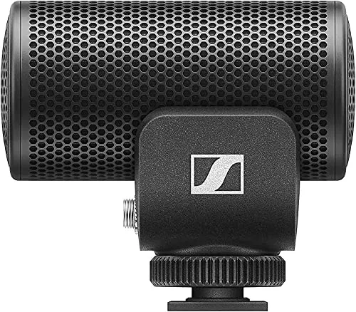 Sennheiser MKE 200 Kamera-Direktmikrofon - Kondensatormikrofon mit 3,5 mm-TRS- und TRRS-Anschlüssen, ideal für Videoproduktion und vlogger, sorgt für klaren Sound und einfache Handhabung.