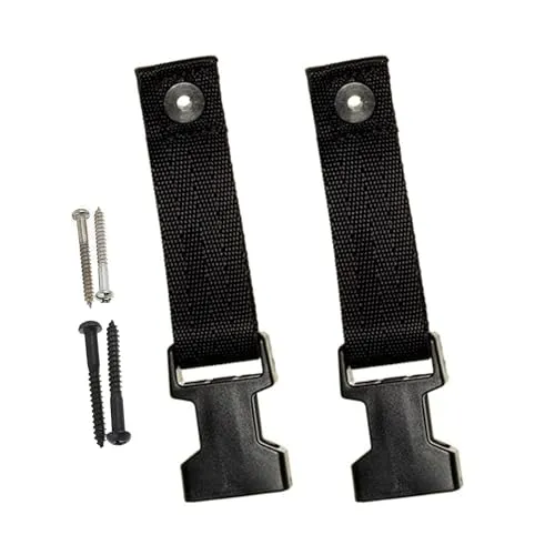 DiMarzio DD2201 Cliplock Fasteners - Black - Set of Two