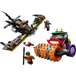 LEGO® DC COMICS™ Super Heroes 76013 Jokers Dampfroller - LEGO Set für Kinder ab 7 Jahren mit 5 Minifiguren, inklusive Batman und Joker. Erlebe spannende Abenteuer in Gotham City und stoppe den Chaos-Dampfroller mit dem Batwing!