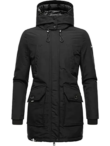 Navahoo Damen Winterjacke Blizzardstorm – Lang, Warm & Funktional - Die Blizzardstorm Winterjacke von Navahoo kombiniert Stil und Funktionalität. Mit ihrer langen Passform und kuscheliger Fütterung bietet sie optimalen Schutz an kalten Tagen. Erhältlich in 11 Farben und Größen von XS bis 3XL.
