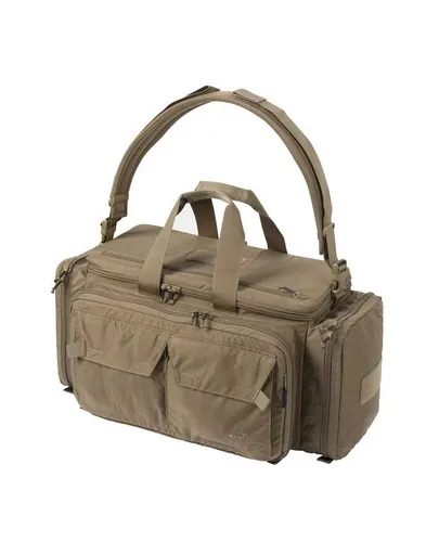 Helikon-Tex Reisetasche Rangemaster Gear Bag Cordura Coyote - Robuste Ausrüstungstasche für den professionellen Einsatz. Mit 58 Litern Volumen und anpassbarem Innenraum bietet sie optimale Funktionalität und Langlebigkeit aus hochwertigem Cordura.