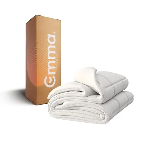 Emma One Bettdecke Medium 135x200 – Optimal für Herbst & Winter – Atmungsaktive & Waschbare Übergangsdecke – Fluffig, Wärmend & Feuchtigkeitsregulierend