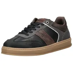 Bullboxer Sneaker Leder - Trendiger Sneaker aus Leder mit gepolsterter und herausnehmbarer Decksohle, ideal für einen bequemen und stylischen Alltag.