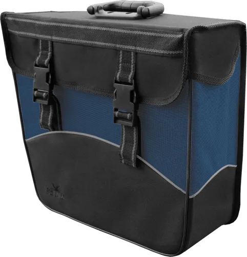 GREENLANDS BICYCLE BAGS Packtasche für rechts, blau - Fahrradtasche aus wasserdichtem Polyester mit Schnellverschluss, ideal für Radfahrer, die Stauraum und Stil suchen. Volumen: 20 l, Maße: 40x14x40 cm.