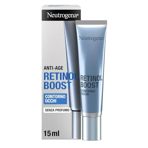 Neutrogena RETINOL BOOST Augenpflege 15ml - Hochwertige Augenpflege mit Retinol, speziell entwickelt für die zarte Augenpartie. Die 15ml Formel sorgt für eine optimale Feuchtigkeit und ein frisches Aussehen.