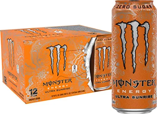 Monster Energy Drink Ultra Sunrise 16 Oz (12 Pack) by N/A