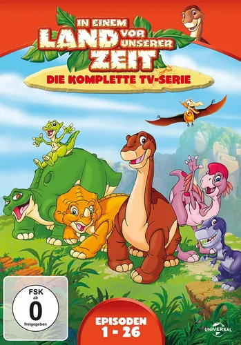 In einem Land vor unserer Zeit - Die komplette TV-Serie [13 DVDs] - Filme: Erleben Sie die gesamte Abenteuerreise der Dinosaurier mit dieser umfassenden DVD-Box, perfekt für die ganze Familie.