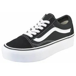 Vans Old Skool Platform Damen-Schuhe - Sneaker mit trendigem Plateau, ideal für einen lässigen Look und perfekten Komfort beim Tragen.