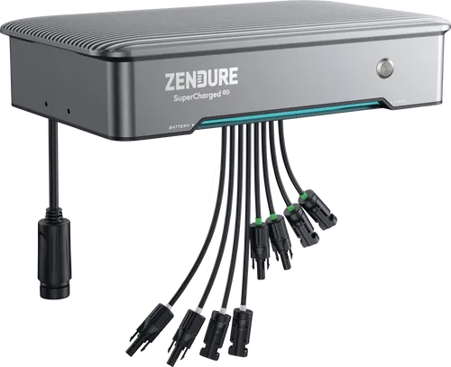 Zendure SolarFlow Hyper 2000 - Hybrid-Wechselrichter mit 1800W AC-Leistung, effiziente Solarenergienutzung und Plug-and-Play-Installation für Netzunabhängigkeit