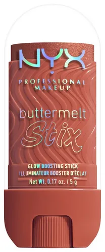 NYX PROFESSIONAL MAKEUP Highlighter BUTTERMELT STIX GLOW BOOSTING HIGHLIGHTER STICK, mit Cupuaçu- und Kokosnussbutter, für einen ultimativen Glow