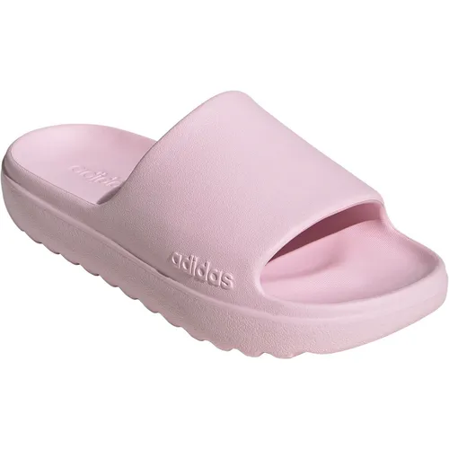 adidas Adilette Lumia Badeschuhe für Damen - Comfort in Pink - Badeschuhe aus Synthetik mit weichem Futter für ultimativen Komfort. Ideal für Pool und Freizeit, schnell trocknend und mit Flexrillen für ein natürliches Laufgefühl.